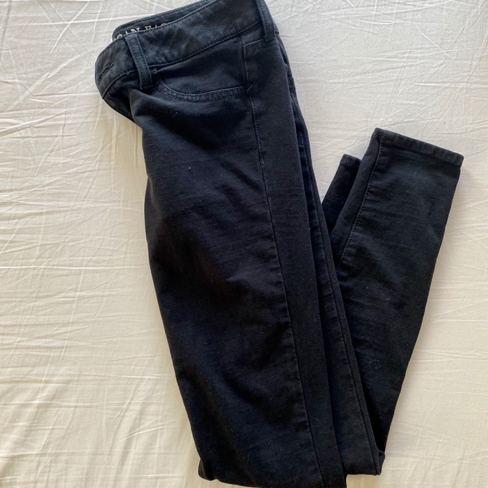 American Eagle Black Jeggings